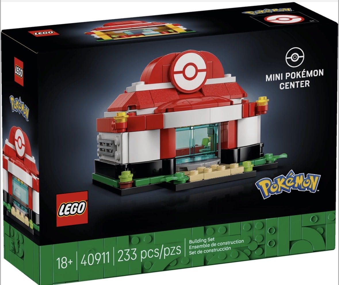 LEGO 40911 Mini Pokemon Center