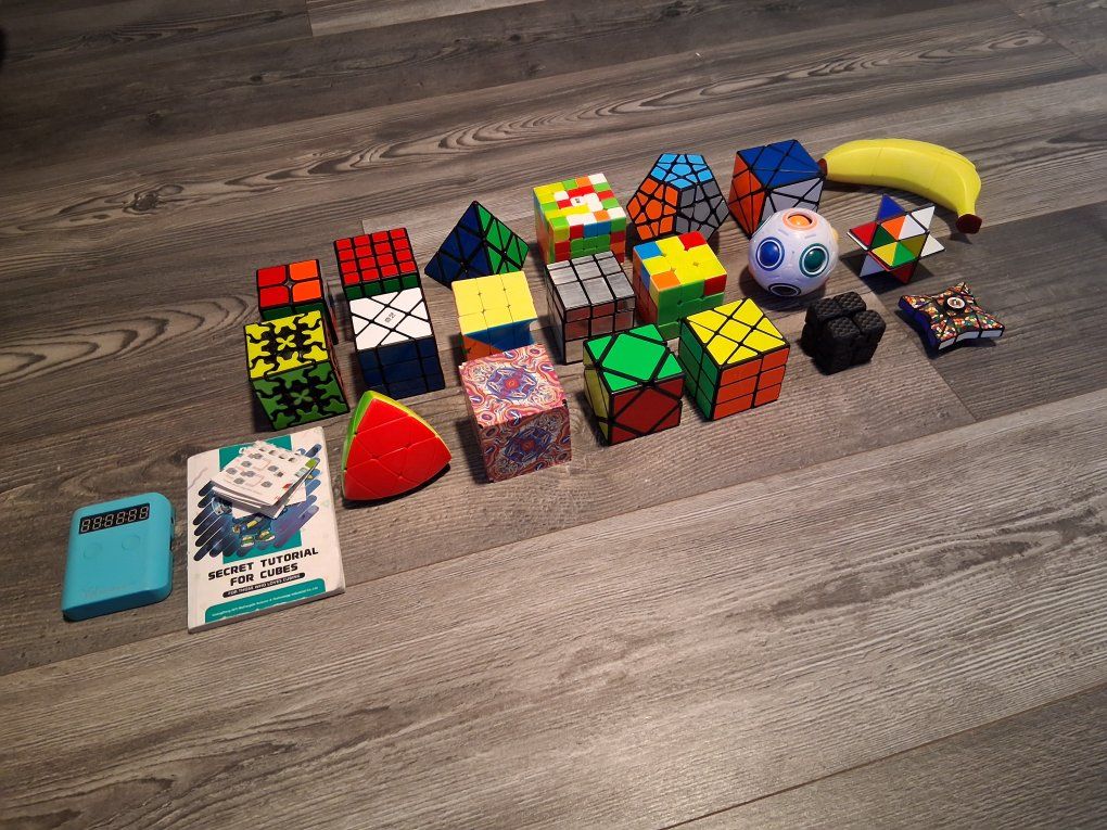 Rubiks cube collection