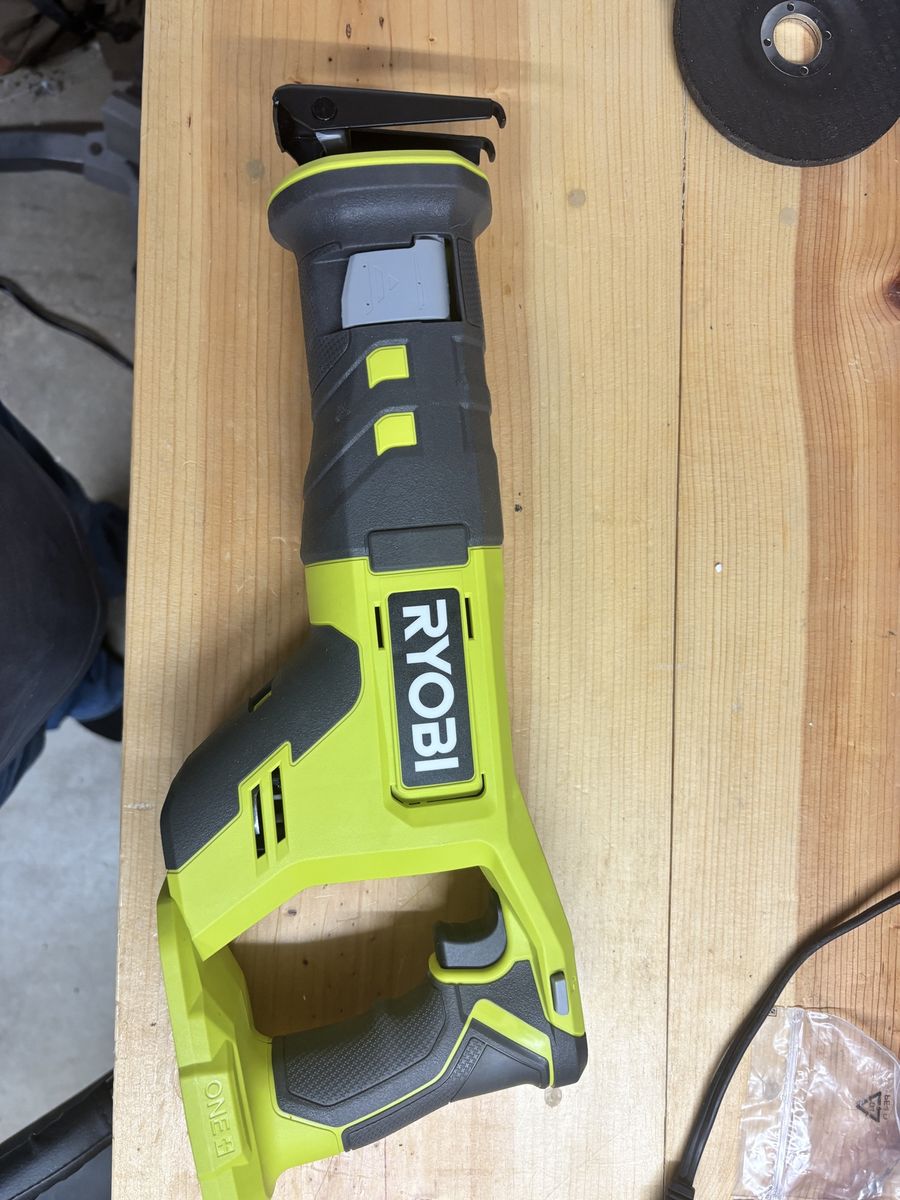 Ryobi PCL515 18V ONE+ HP Brushless Cordless Reciprocating Saw (Tool Only)