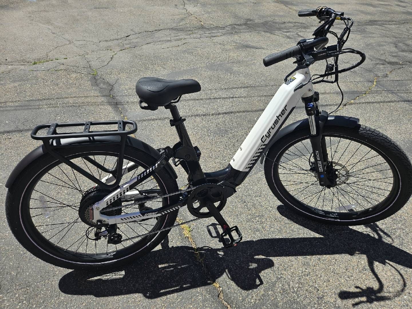 Cyrusher "Sprint" E-Bike, White