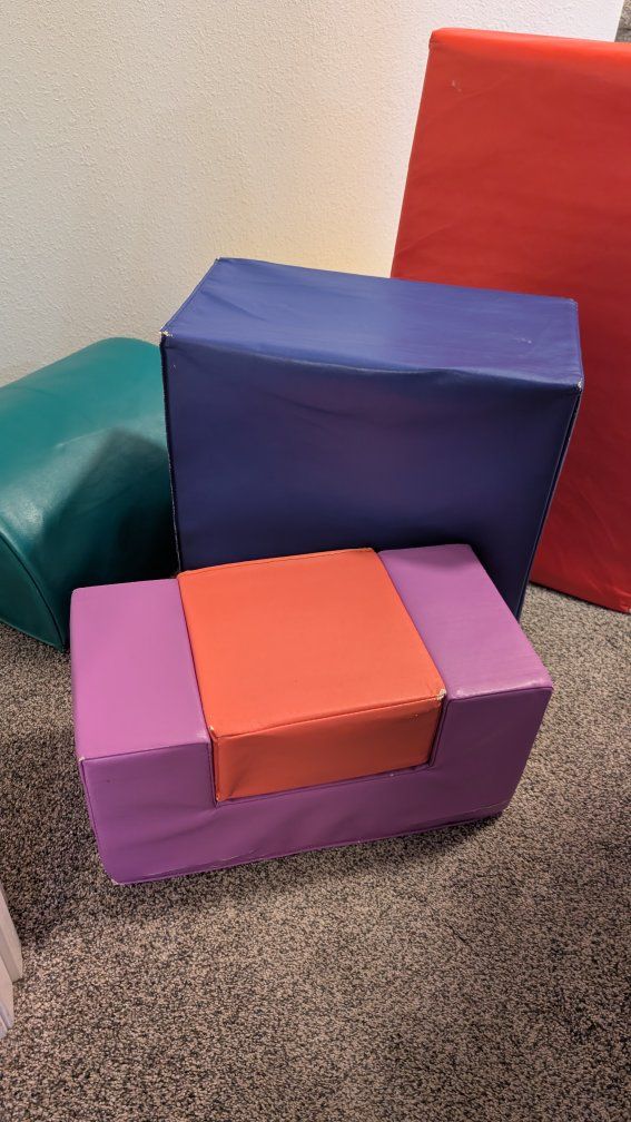 Colorful Soft Play Blocks Toddler & Kids Foam Activity Climb & Crawl Set