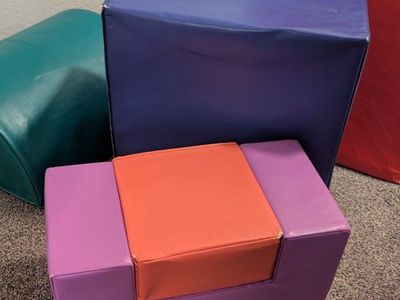 Colorful Soft Play Blocks Toddler & Kids Foam Activity Climb & Crawl Set
