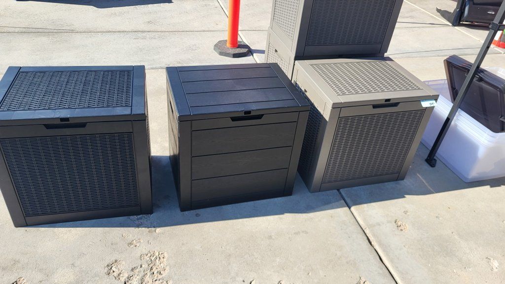 35gal Outdoor Storage Deck Boxes 
Qty-5
