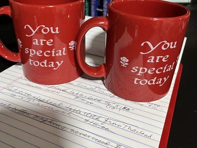 “MOM AND GRANDMA YOU ARE SPECIAL TODAY “ MUGS