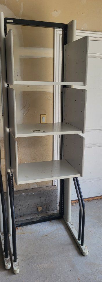3 tier server rack, shelving