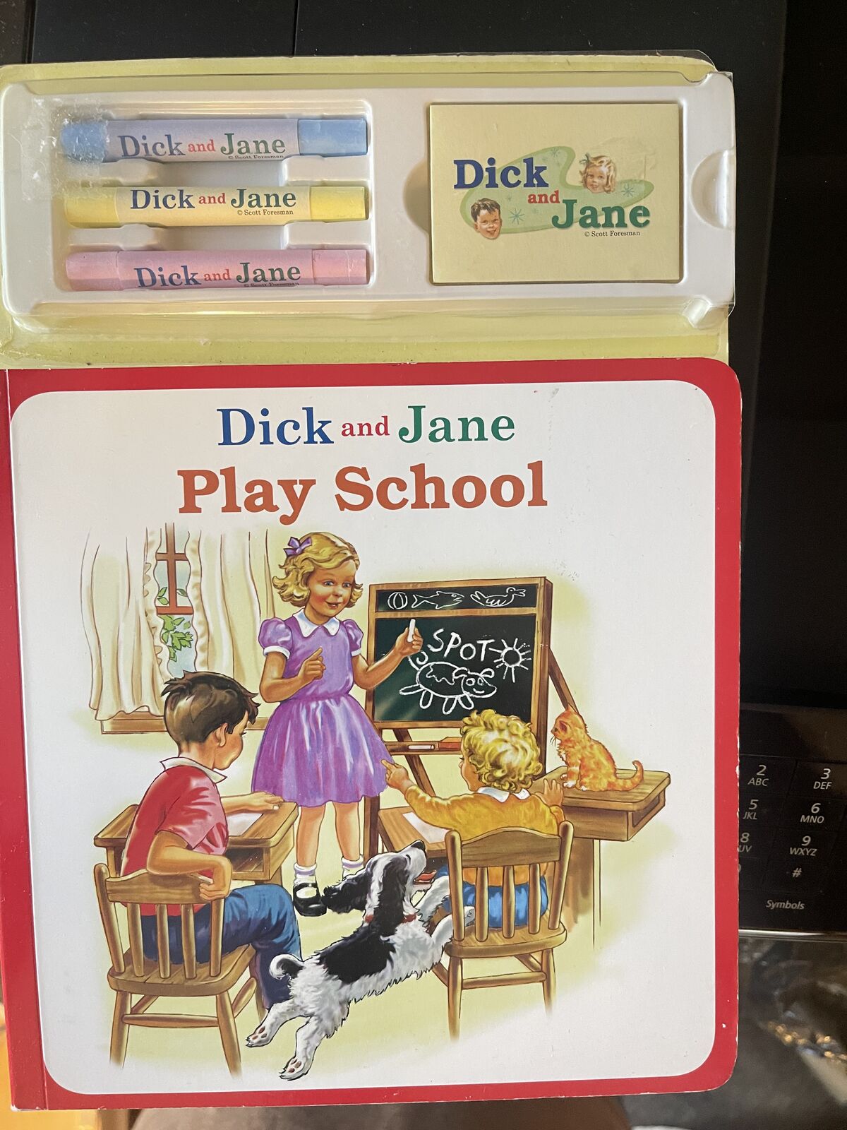 Dick and Jane Play School Book