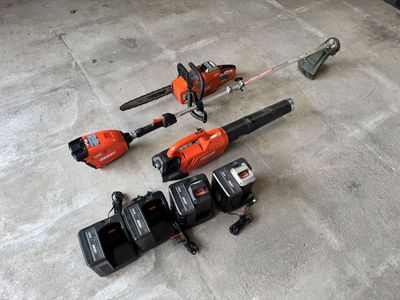Echo lawn care set
