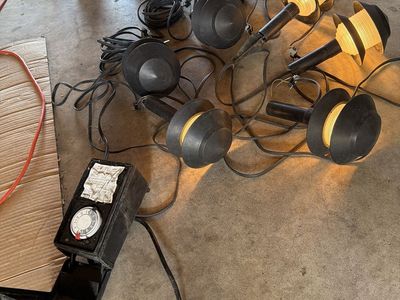 Landscape lights hardwired with schedule timer
