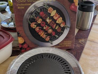 indoor smokeless stove top grill