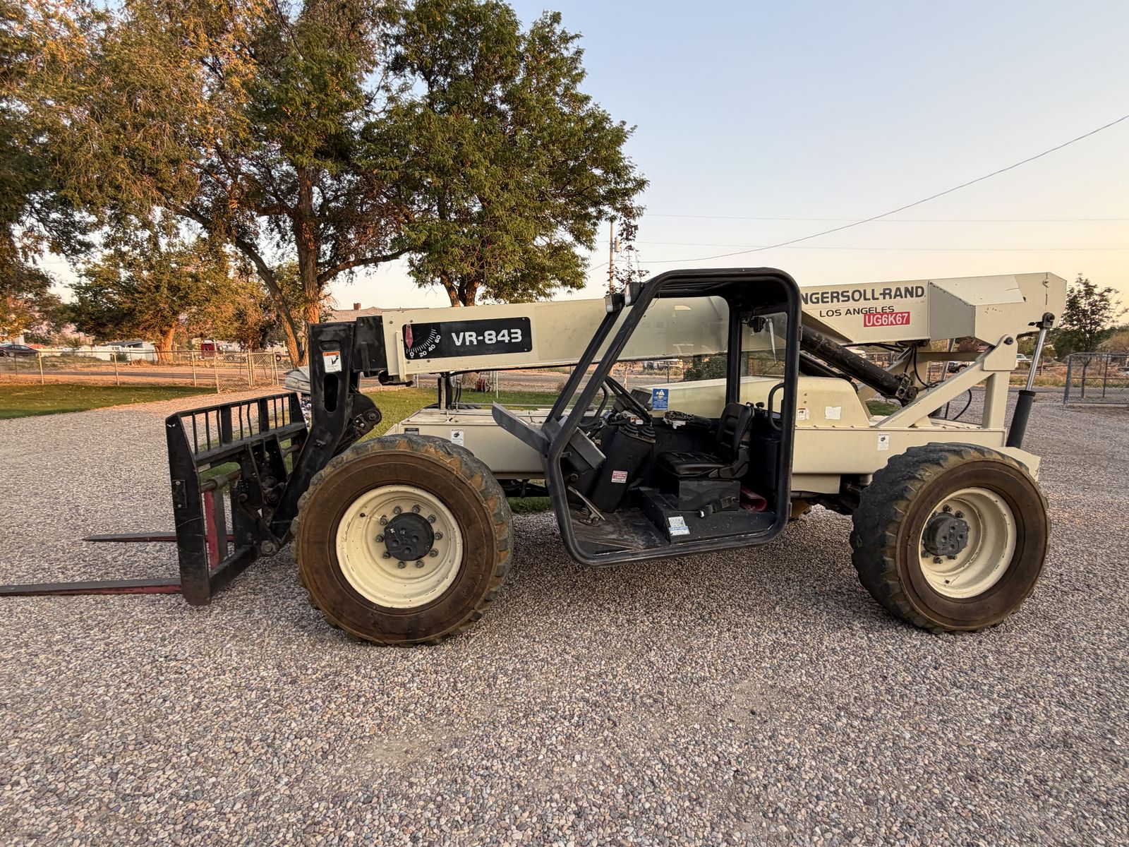 2001 Ingersoll Rand VR843 telehandler