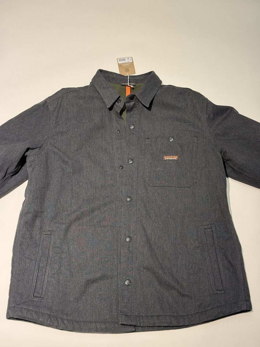 Patagonia Men's Iron Forge Fleece-Lined Jac-Shirt - XL - Gray - NEW WITH TAGS