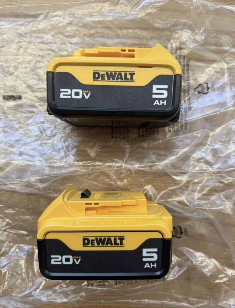 Dewalt 5AH 20v Batteries