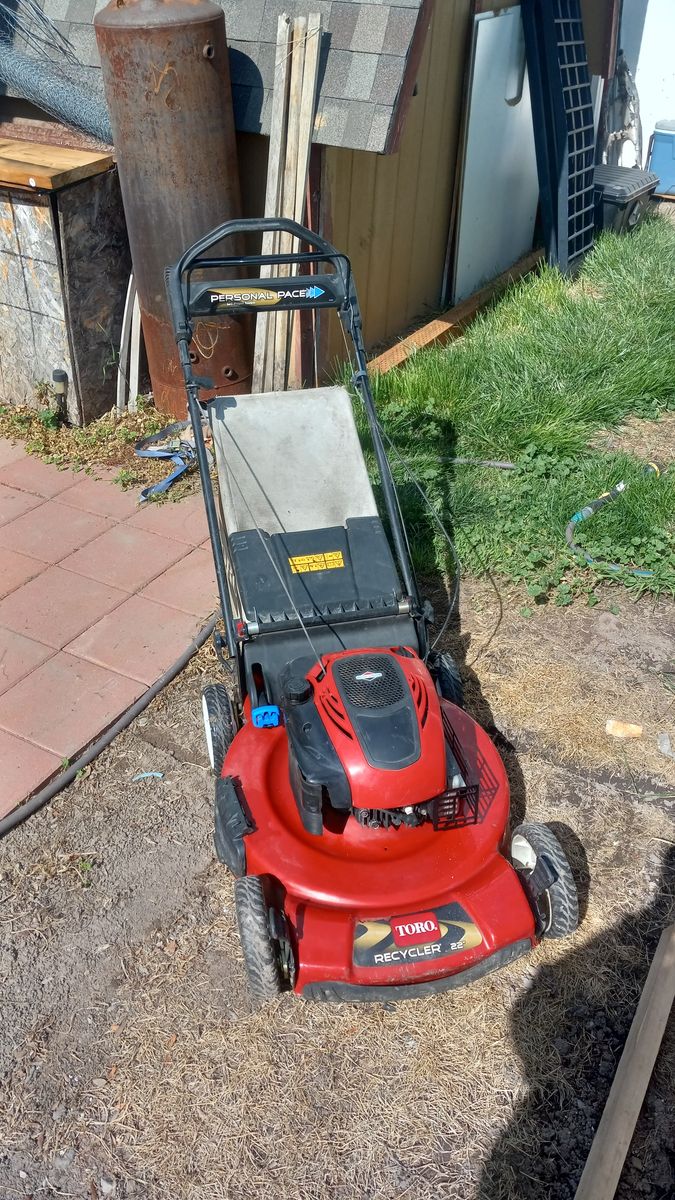 Toro lawnmower