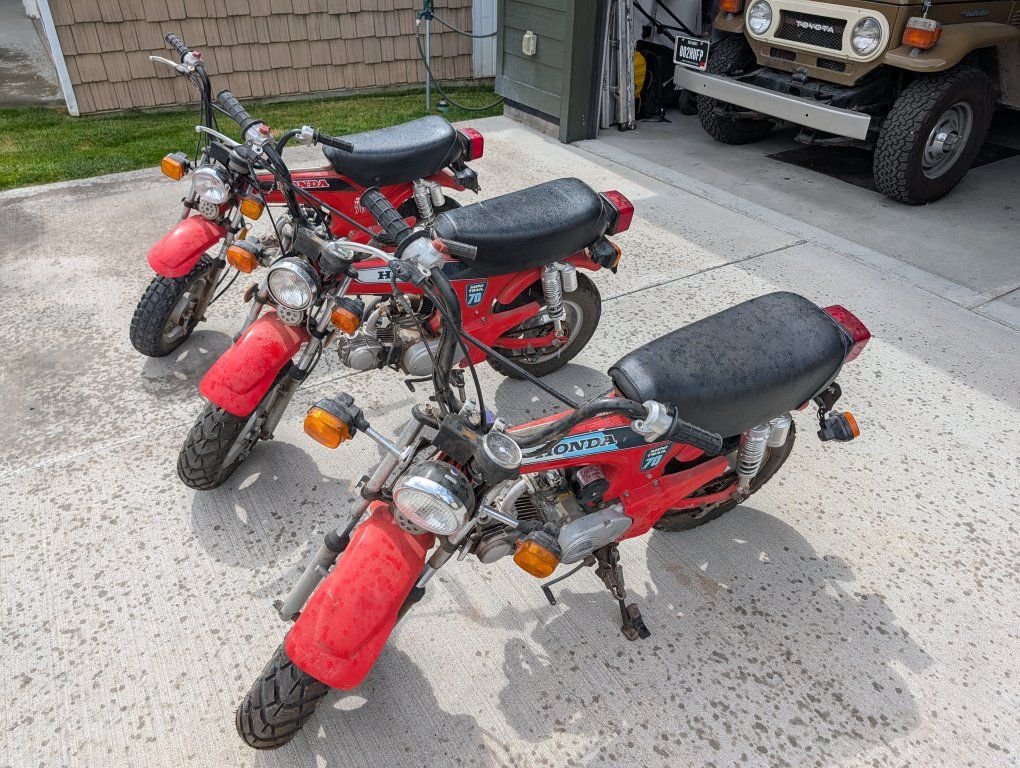Honda Trail 70 1981, 1981, 1982