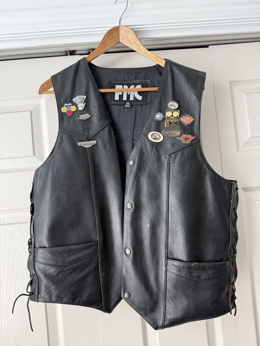 Harley riding vest