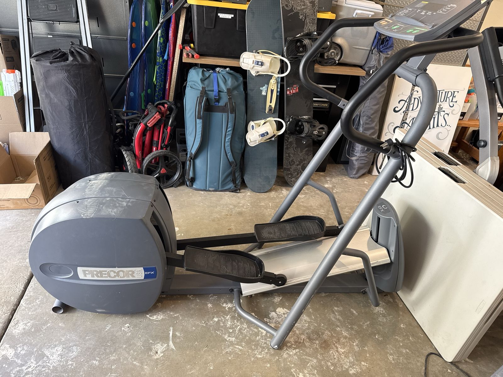 Precor EFX 5.17i Elliptical Fitness Crosstrainer with CrossRamp