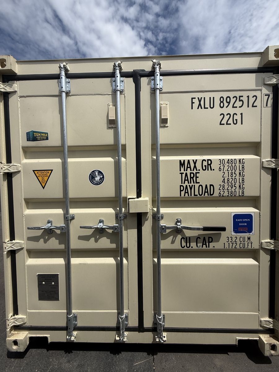 20' New Shipping Container Storage