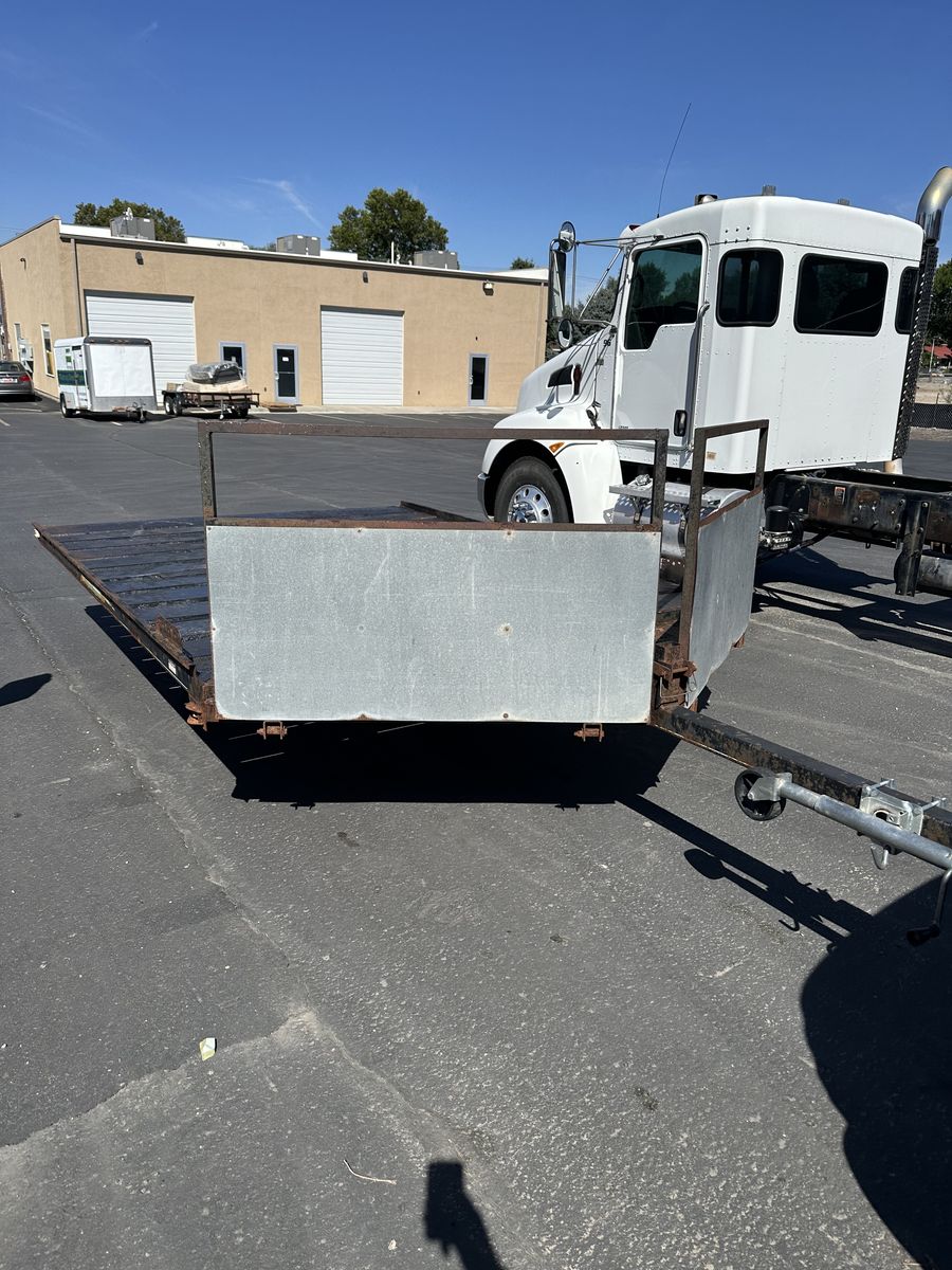 V nose Snow mobile or atv utility trailer led lights, ready to go 
