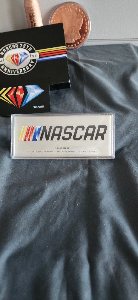 Silver 4 oz NASCAR ltd 341 of 375