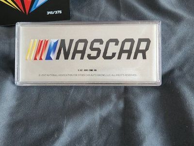 Silver 4 oz NASCAR ltd 341 of 375