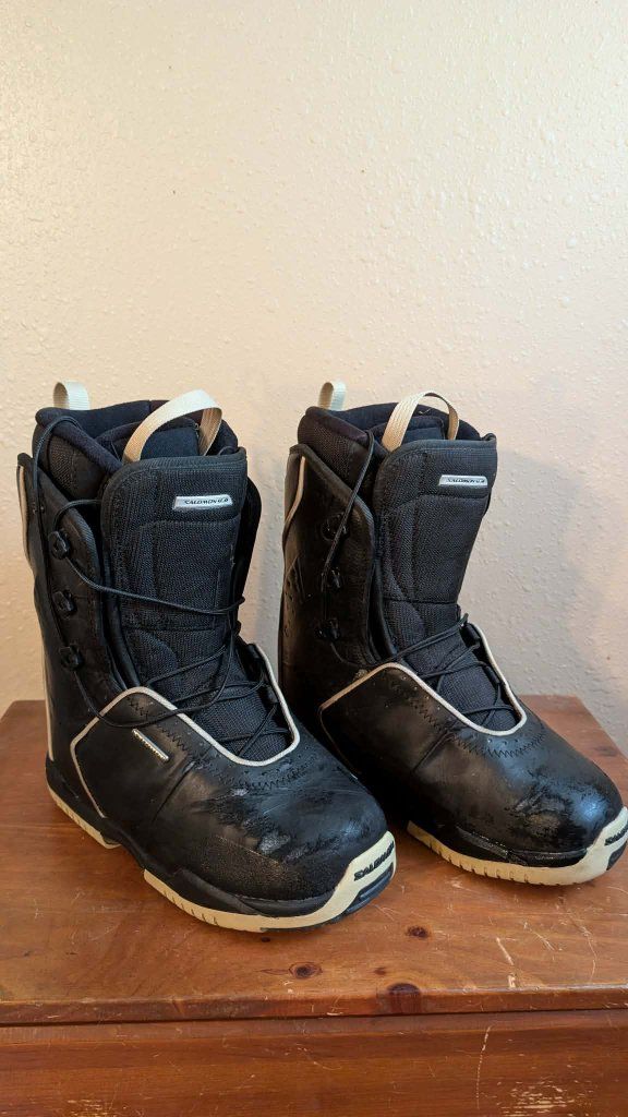 Salomon Snowboard Boots Black Size 8.5