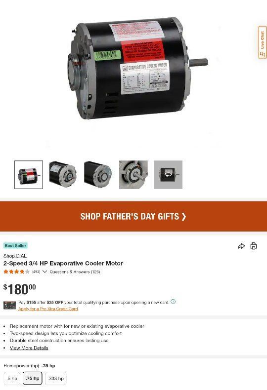 Evaporative Cooler Motor Swamp Cooler Air Conditioning
