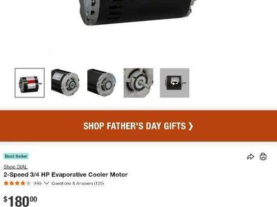 Evaporative Cooler Motor Swamp Cooler Air Conditioning