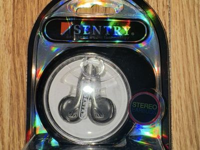 Sentry Wind-Ups Stereo MP3 Earbuds & Case for iPod/iPhone - Digital Stereo Sound
