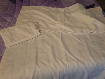 Panel Pair Curtains Ivory