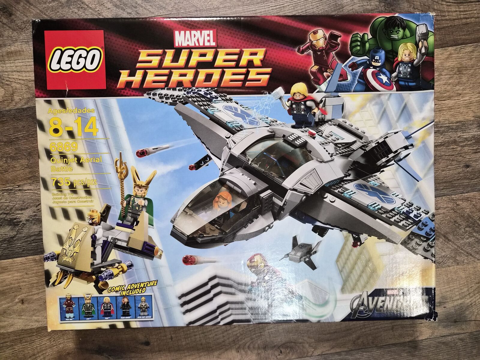 NIB Quinjet Aerial Battle - 6869