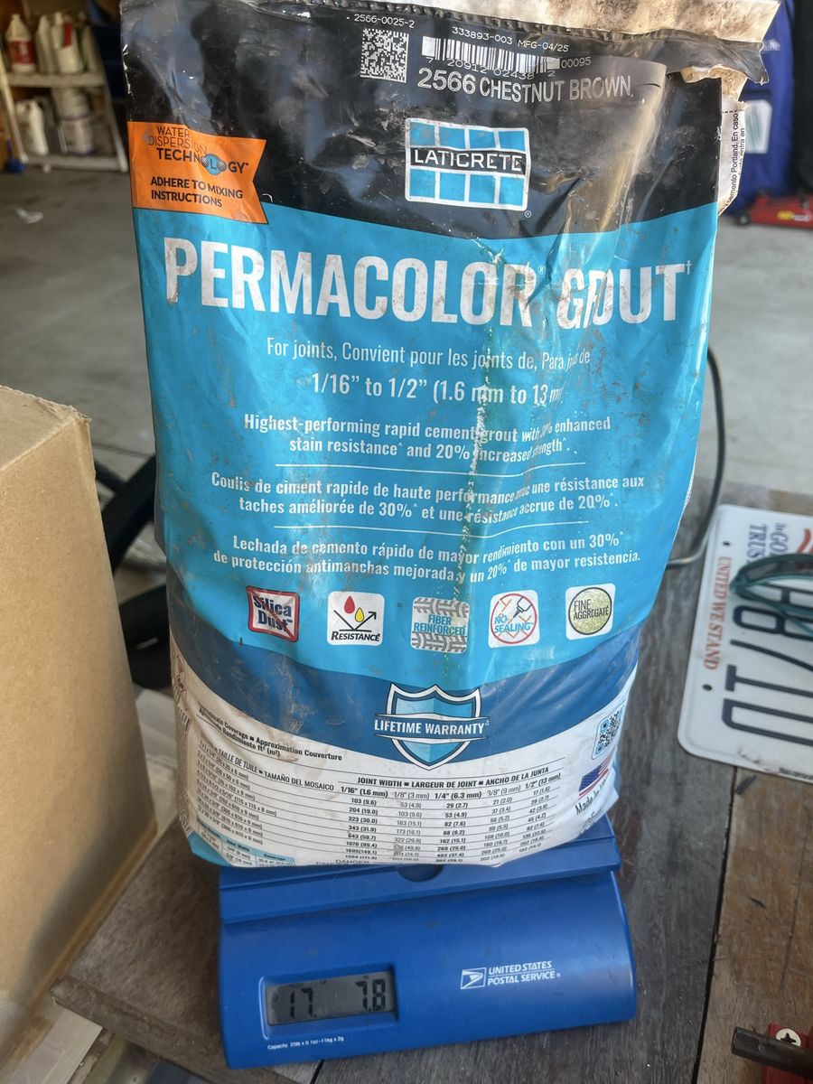 Laticrete Permacolor Grout - 2566 Chestnut Brown