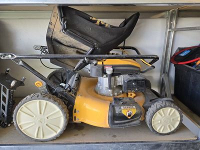 Used Cub Cadet Mower - Yellow and Black - Gas Powered