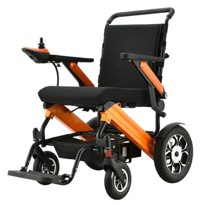 New Aluminum Electric Folding Wheelchair Motorized