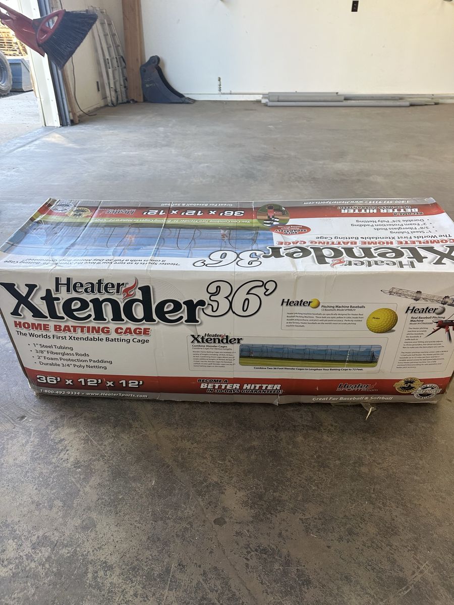 Heater extender batting cage