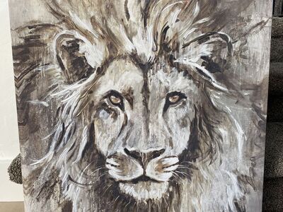 Lion Canvas Art