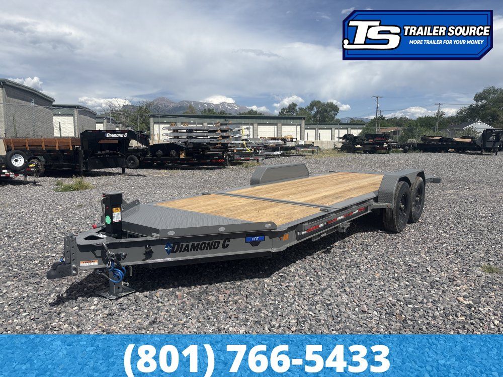 7x20 Diamond C HDT 207 Tilt Trailer - 15.5K GVWR -
