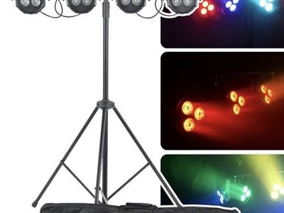 DragonX 4 Gig Bar DJ Lighting System (two sets)