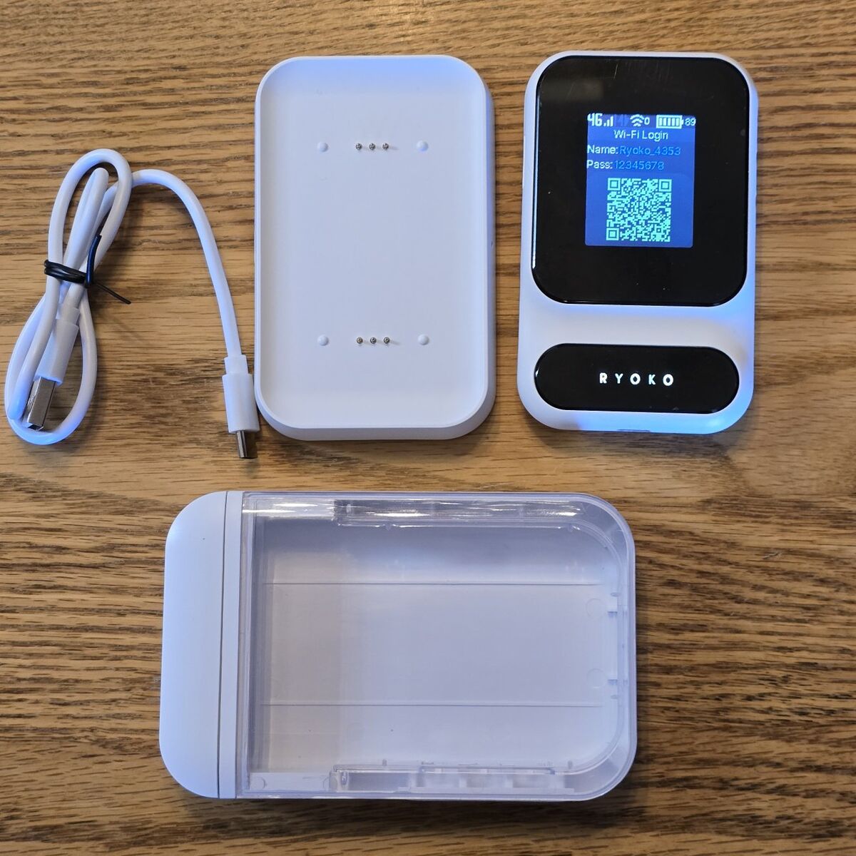 Ryoko Portable Wireless Router Internet Access 4G LTE WIFI Router and Docking Station