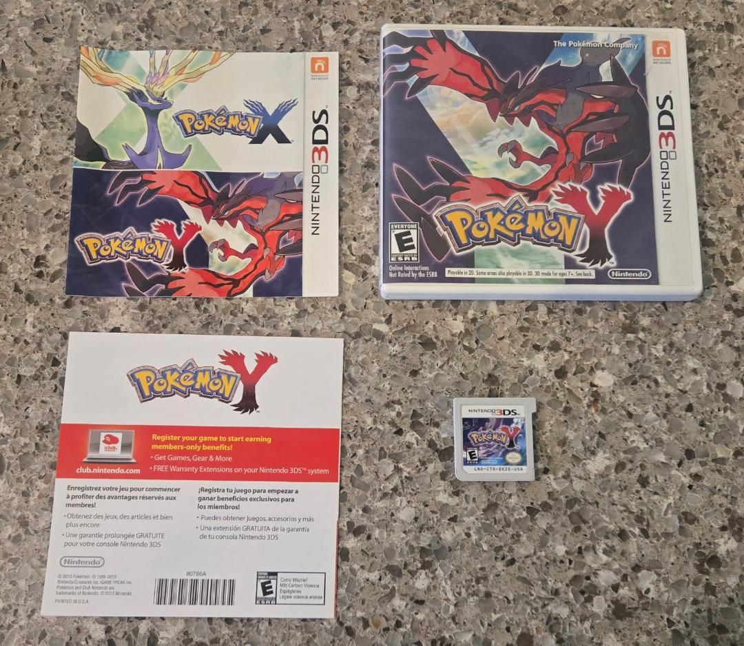 PokeMon Y for Nintendo 3ds! trades considered!