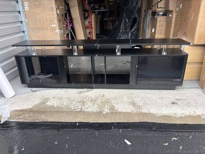 TV Stand with Double LED Lights