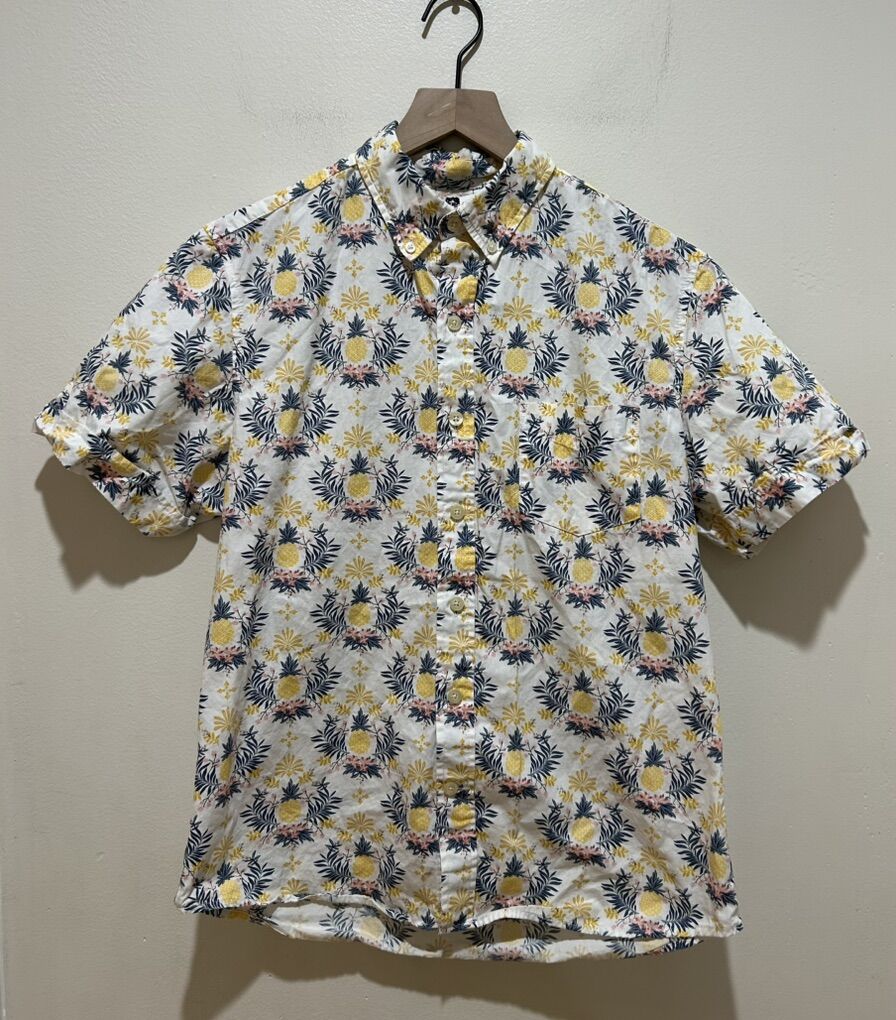 Kennington LTD California White Pineapple Shirt