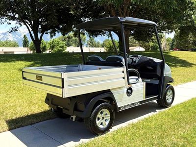 New Gray 2026 Club Car Carryall 500 Gas Utility Cart
