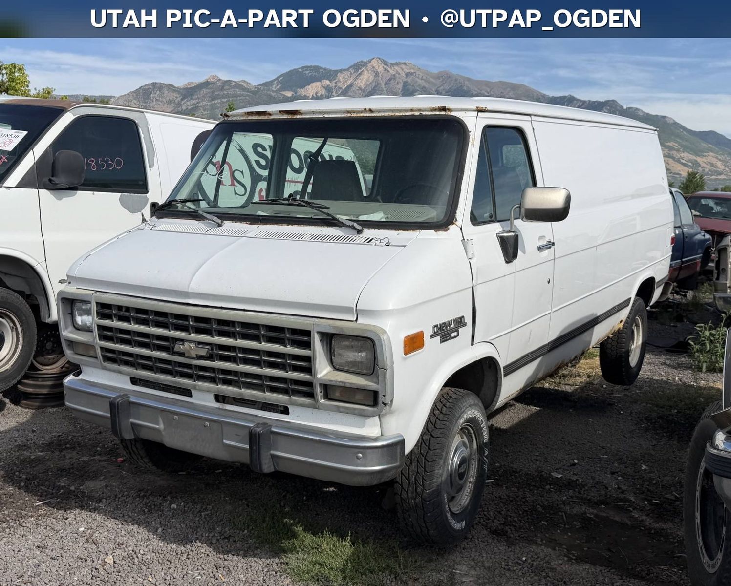 1995 Chevrolet G20 Parts - UTPAP Ogden