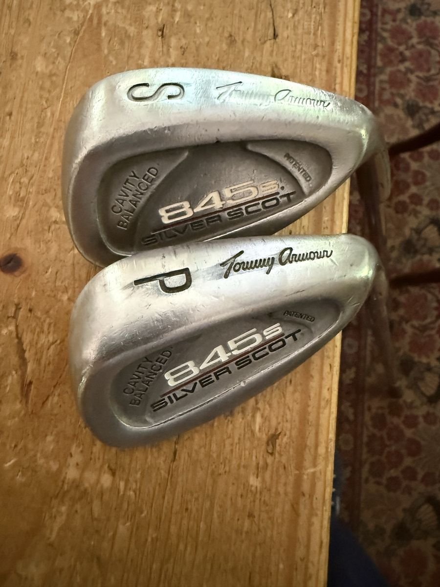 Tommy Armour 845S Silver Scot Cavity Balanced 48-degree P and 56-degree S Golf Wedges