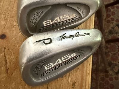 Tommy Armour 845S Silver Scot Cavity Balanced 48-degree P and 56-degree S Golf Wedges