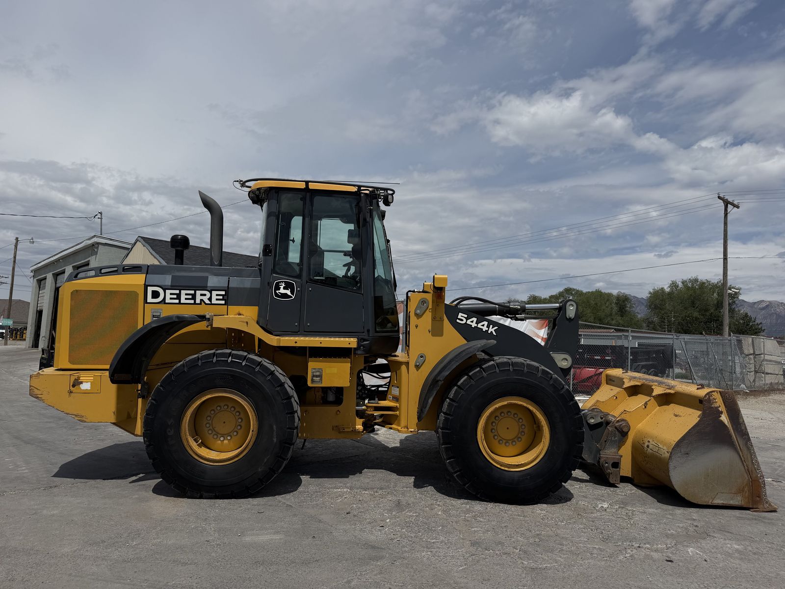 2012 Deere 544K Wheel Loader Tractor Just Serviced Ready Tp Work