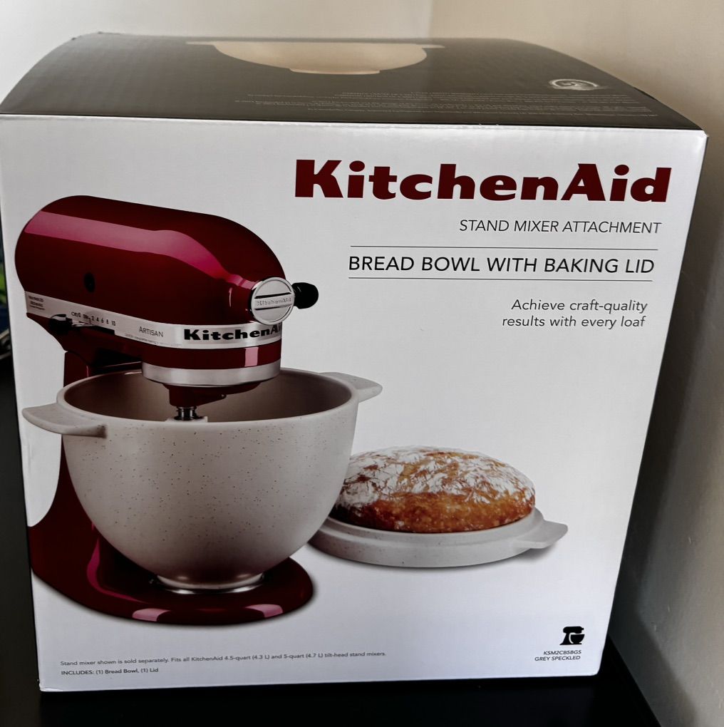 KitchenAid Ceramic Bread Bowl with Lid