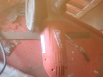 Milwaukee Corded Handheld Angle Grinder with Side Handle