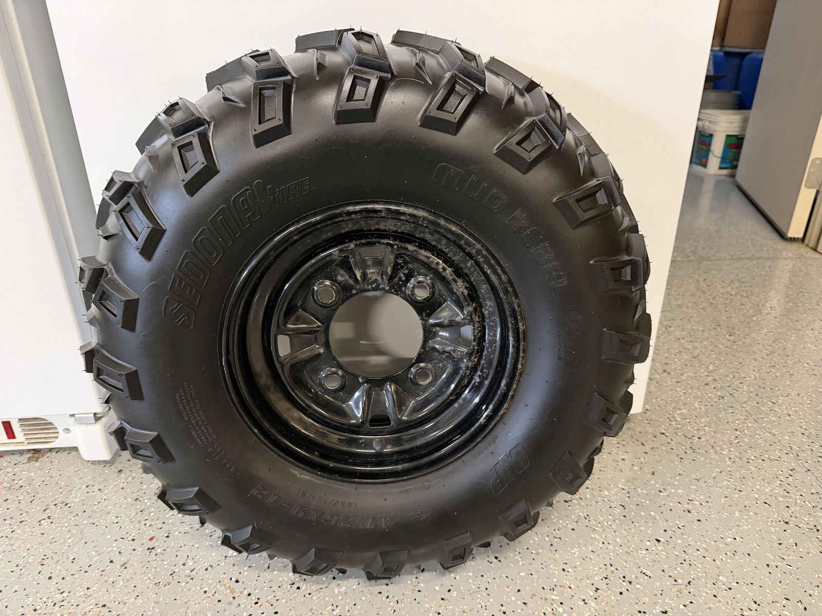 New ATV Tire (Size AT 26 x 9 x 12 Sedona)