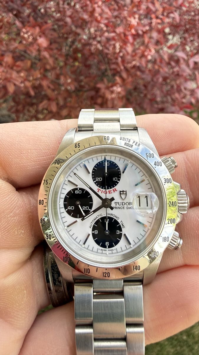 Tudor Tiger 79280 Automatic Chronograph Watch 1998
